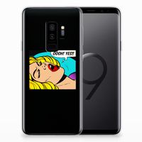 Samsung Galaxy S9 Plus Silicone Back Cover Popart Oh Yes - thumbnail