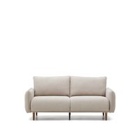 Kave Home 2-zits Bank Carlota Structuurstof - Beige