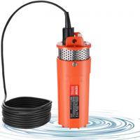 VEVOR zonne-waterpomp, 12 V DC 96 W diepe putpomp, maximale stroom 1,6 GPM, maximale opvoerhoogte 70 m, dompelpomp op zonne-energie voor putten, boerderijirrigatie, watergift voor boerderijdieren