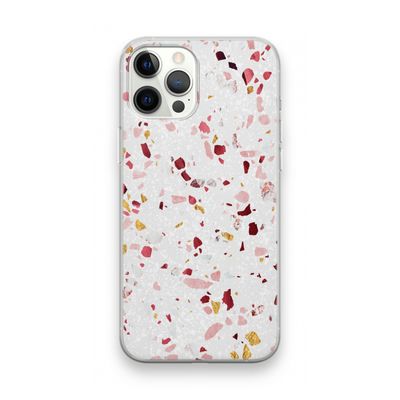 Terrazzo N°9: iPhone 12 Pro Max Transparant Hoesje
