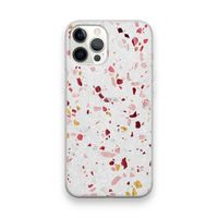 Terrazzo N°9: iPhone 12 Pro Max Transparant Hoesje
