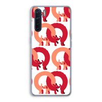 Dogs: Oppo A91 Transparant Hoesje