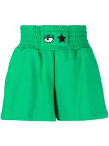 Chiara Ferragni short à motif Eye-Like - Vert