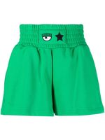 Chiara Ferragni short à motif Eye-Like - Vert