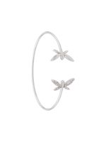 Anapsara 18kt white gold Dragonfly diamond cuff - Argent