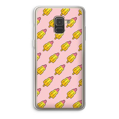 Waterijsjes: Samsung Galaxy A8 (2018) Transparant Hoesje