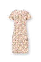 Pip Studio Djoy Nachthemd Korte Mouw Kairi Bloom Rood XXL