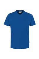 Hakro 226 V-neck shirt Classic - Royal Blue - 3XL