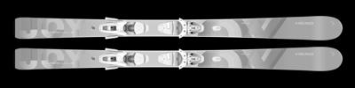 Head Pure Joy + Joy 9 GW SLR Ski Dames Grey/Grey 143