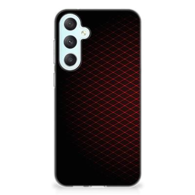 Samsung Galaxy S23 FE | TPU bumper | Geruit Rood