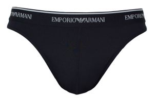 Armani Herenstring microfiber zwart