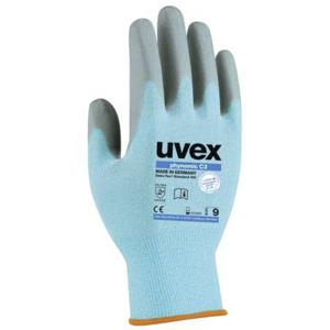 Uvex 6008006 beschermende handschoen Blauw, Grijs Elastaan, Polyamide, Polyethyleen 1 stuk(s)