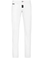 Philipp Plein jean droit à patch logo - Blanc - thumbnail