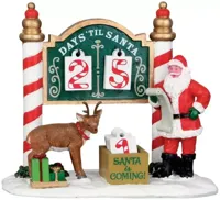Lemax christmas countdown kerstdorp tafereel Vail Village 2016