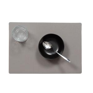 Wicotex luxe Placemats Plain - taupe - 43 x 30 cm - Met anti slip laag - Teflon coating toplaa