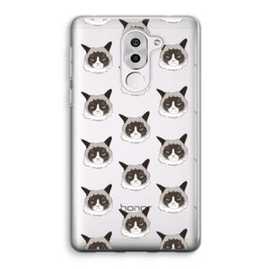 It's a Purrr Case: Honor 6X Transparant Hoesje