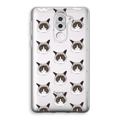 It's a Purrr Case: Honor 6X Transparant Hoesje