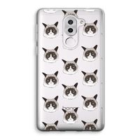 It's a Purrr Case: Honor 6X Transparant Hoesje