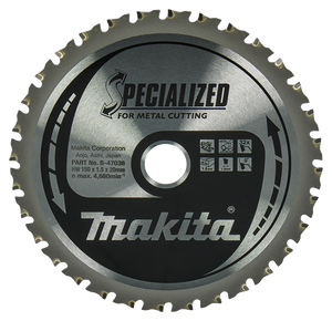 Makita Accessoires Cirkelzaagblad Staal | Specialized 150x20x1,5 32T 0g - B-47036 B-47036