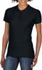 Gildan G64800L Softstyle® Women´s Piqué Polo - Black - S