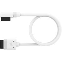 Corsair iCUE LINK Cable, 1x 600mm with Straight/Slim 90° connectors Wit