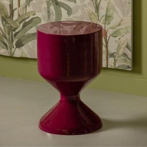 WOOOD Exclusive Bijzettafel Henry 30cm - Raspberry - Rond