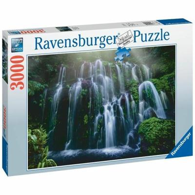 Puzzel Ravensburger Chutes d'eau, Bali Paysage et nature 3000 Onderdelen