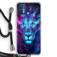 Firstborn: Motorola Moto G9 Plus Transparant Hoesje met koord