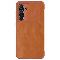 Samsung Galaxy S23 FE Nillkin Qin Pro Flip Cover - Bruin