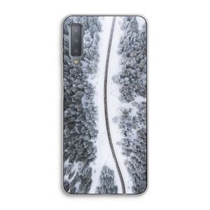 Snøfall: Samsung Galaxy A7 (2018) Transparant Hoesje