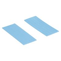 Beglazingsblokje 40X2mm blauw (100st)
