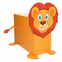 Leeuw Sinterklaas surprise zelf maken knutselpakket Leeuw Sinterklaas surprise zelf maken knutselpakket