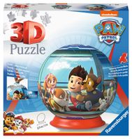 Ravensburger 3D puzzel Paw Patrol puzzelbal - 72 stukjes - thumbnail