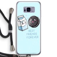 Best Friend Forever: Samsung Galaxy S8 Transparant Hoesje met koord