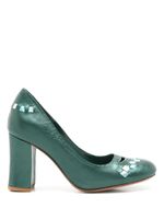 Sarah Chofakian escarpins Scarpin Moulins 70 mm en cuir - Vert