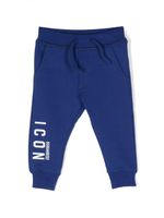 DSQUARED2 KIDS Icon drawstring jersey track pants - Bleu - thumbnail