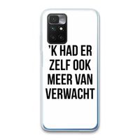 Meer verwacht: Xiaomi Redmi 10 Transparant Hoesje