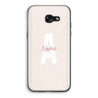 Strawberry Milkshake: Samsung Galaxy A5 (2017) Transparant Hoesje