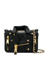 Moschino sac porté épaule Biker - Noir - thumbnail