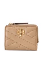 Tory Burch portefeuille Kira Chevron à design pliant - Tons neutres - thumbnail