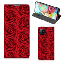 Samsung Galaxy A71 Smart Cover Red Roses - thumbnail
