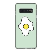 Spiegelei: Samsung Galaxy S10 4G Volledig Geprint Hoesje