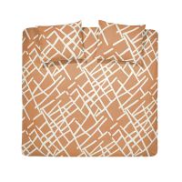 Damai dekbedovertrekset 260x200/220 kline caramel - thumbnail
