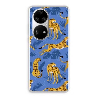 Luipaard: Huawei P50 Pro Transparant Hoesje