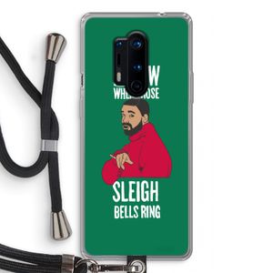 Sleigh Bells Ring: OnePlus 8 Pro Transparant Hoesje met koord