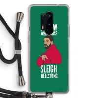 Sleigh Bells Ring: OnePlus 8 Pro Transparant Hoesje met koord