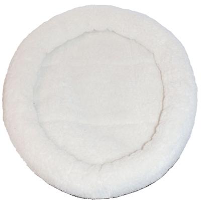 Kat slaapmand schapenwol 48 cm ivoor - Gebr de boon