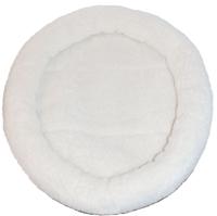 Kat slaapmand schapenwol 48 cm ivoor - Gebr de boon