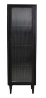 Light & Living Vitrinekast Mocu 180cm - Zwart - thumbnail