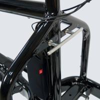 Fahrer fietstashouder bullitt bar zilver